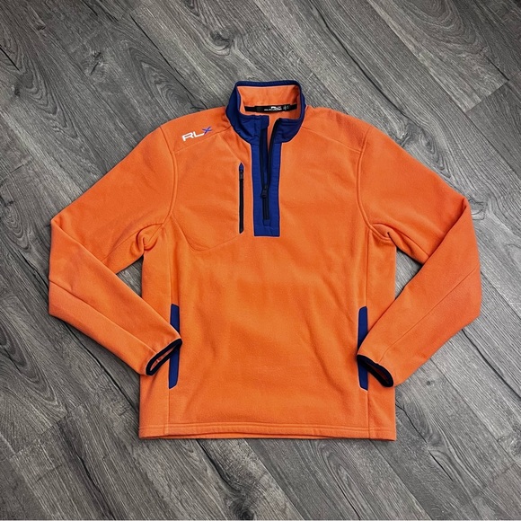 RLX Ralph Lauren 1/4 Zip Pullover Sweater Size Small - Picture 1 of 4
